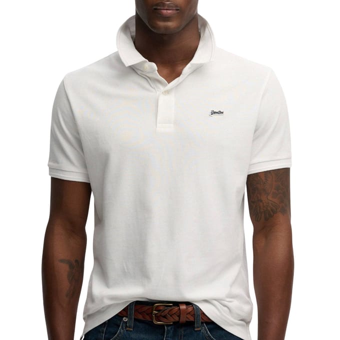 Superdry Classic Pique Polo Heren - Maat L