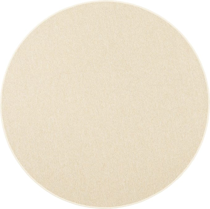 Snapstyle Vloerkleed Bentzon Natuur Platweave Rond