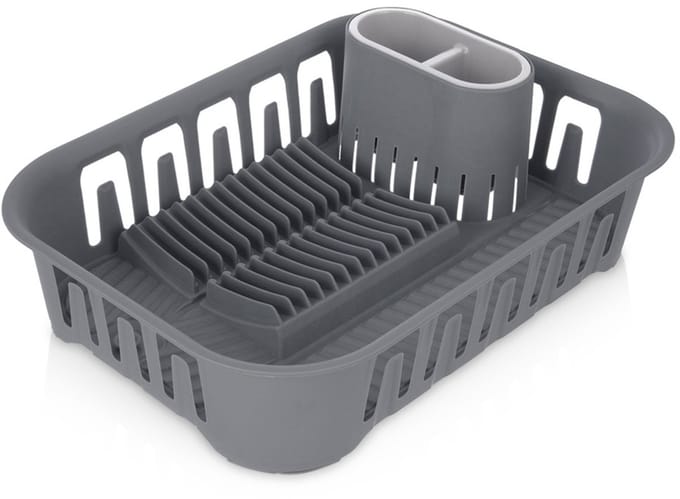 Afdruiprek Grijs 39x29x11 cm - Afwasrek