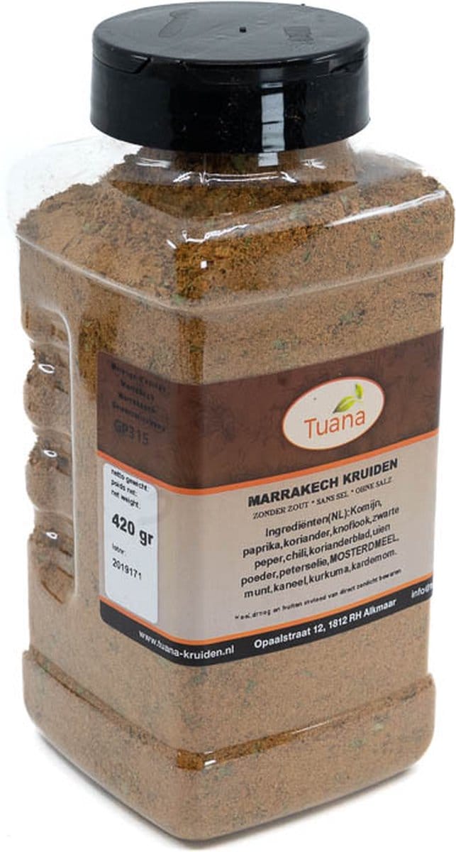 Tuana Kruiden - Marrakech Kruiden - Strooibus 150 Gram - Tuanashop - MP-M-0006