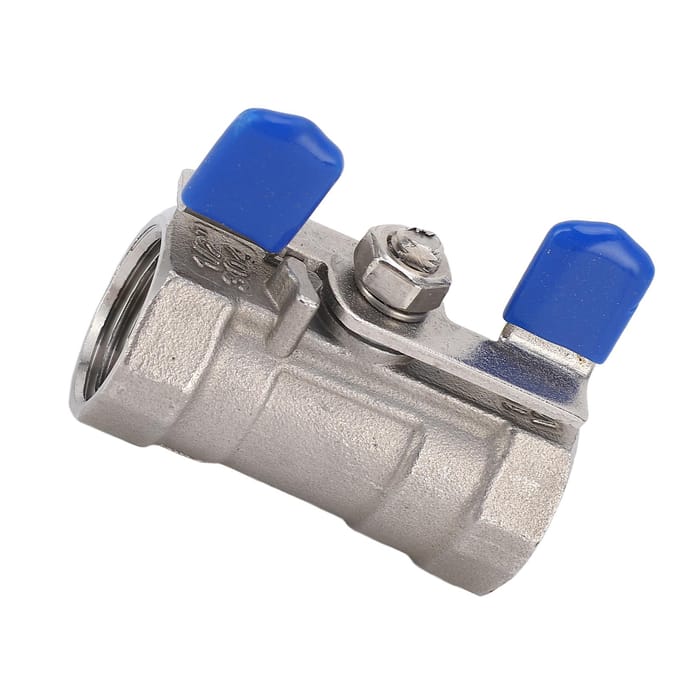 12in NPT DN15 Kogelkraan 304 RVS Binnendraad Pijpfitting Klep met Vlinder