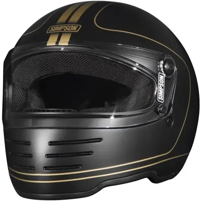Volle motorhelm Simpson M62