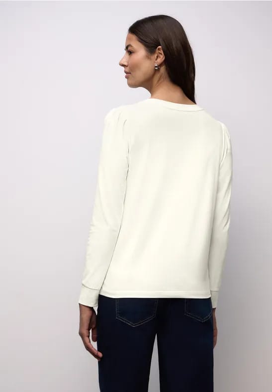 Shirt met rimpels