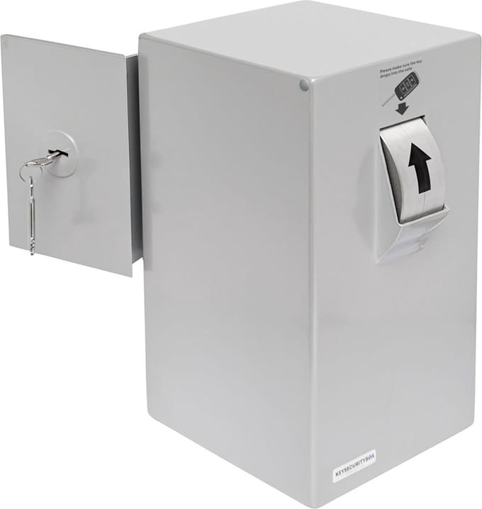 Keysecuritybox KSB102 opbouw sleutel afstortkluis