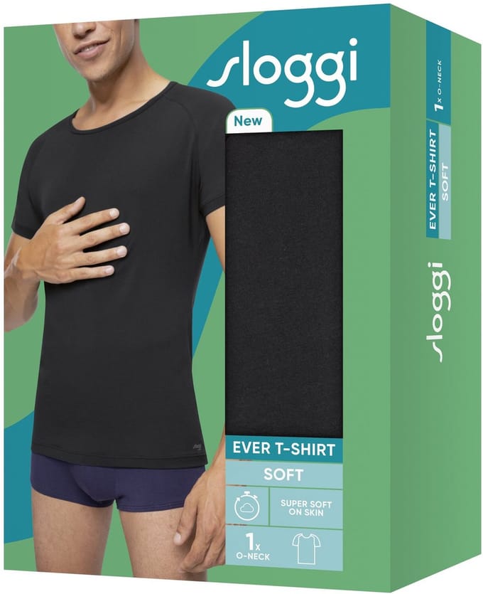 sloggi men Ever Soft O-Neck Heren Ondershirt - Maat XXL