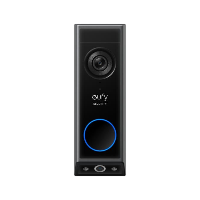 eufy Security E340 Video Deurbel - Video Doorbell - Dual-Cam technologie - 2K Full HD-resolutie - Kleur nachtzicht - AI-pakketdetectie - Geen maandelijkse kosten - Draadloze installatie - Compatibel met Alexa en Google Assistant