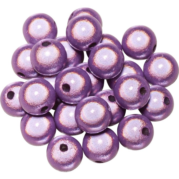 Miracle Beads, 8 mm - Lichtlila