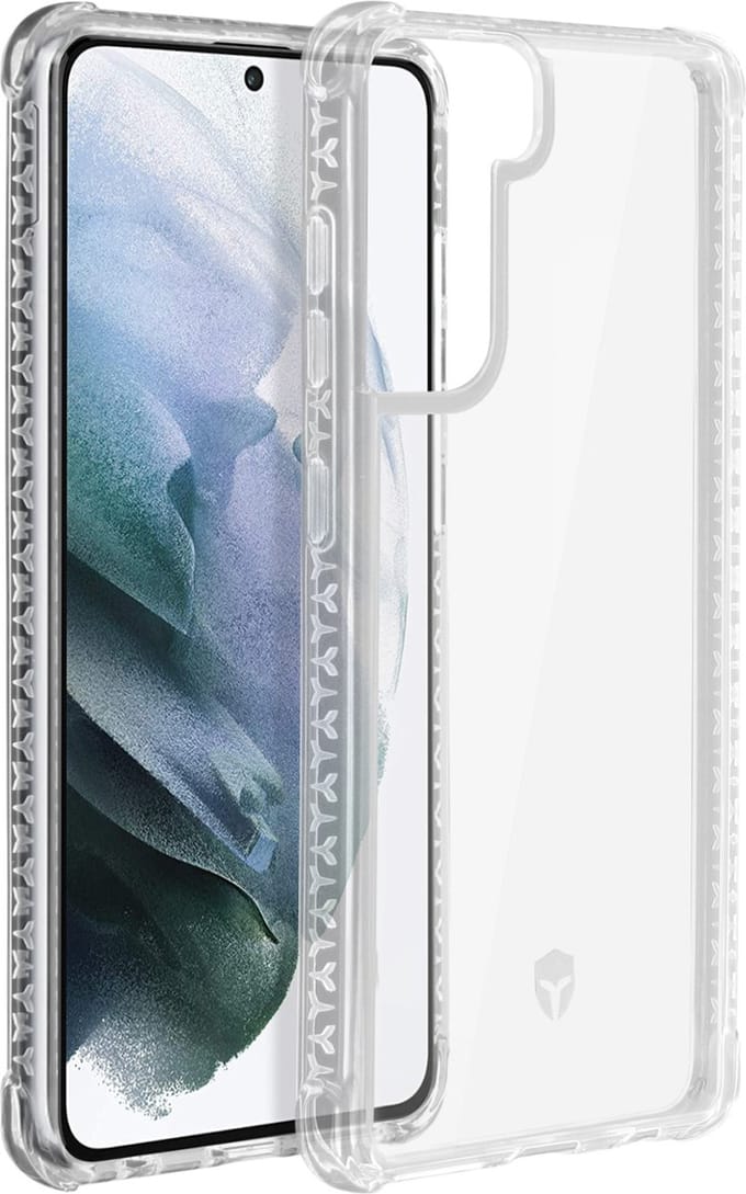 Force Case, Hoesje Geschikt voor Samsung Galaxy S21 Plus AIR Schokbestendig, Transparant