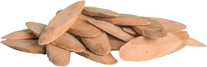 Colorations houten decoratie schijfjes - knutselmateriaal 250 gram.