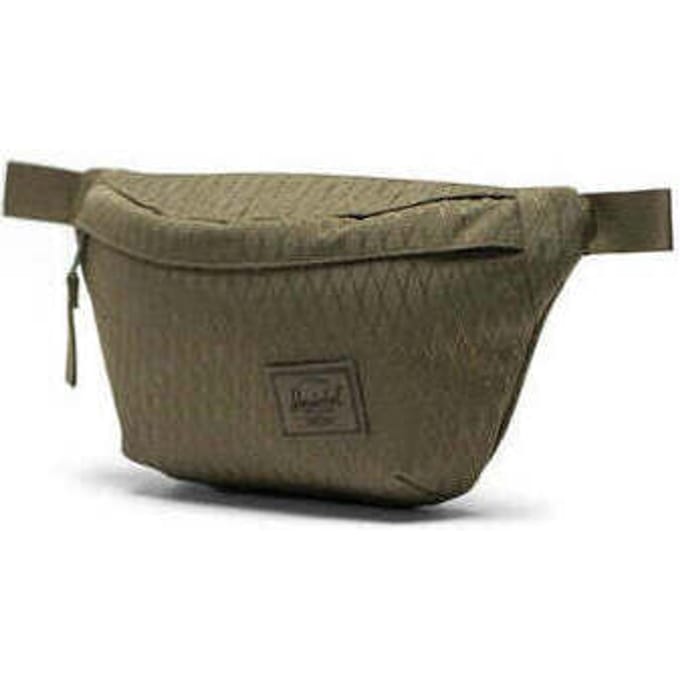 Herschel gordeltas Classic Hip Pack Ivy Green Diamond olijfgroen