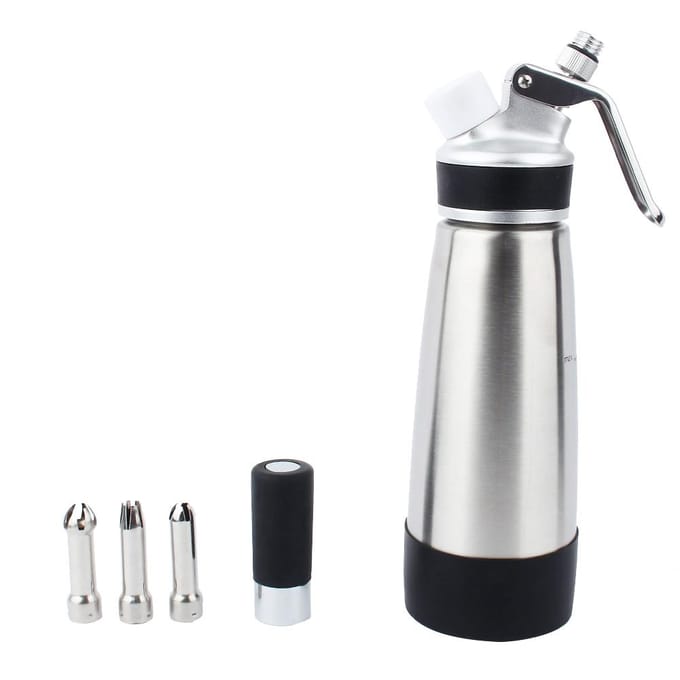 500ml Alliage d'Aluminium Biscuit Cookie Glaçage Décoration de Gâteau Set Outil de Pochage white