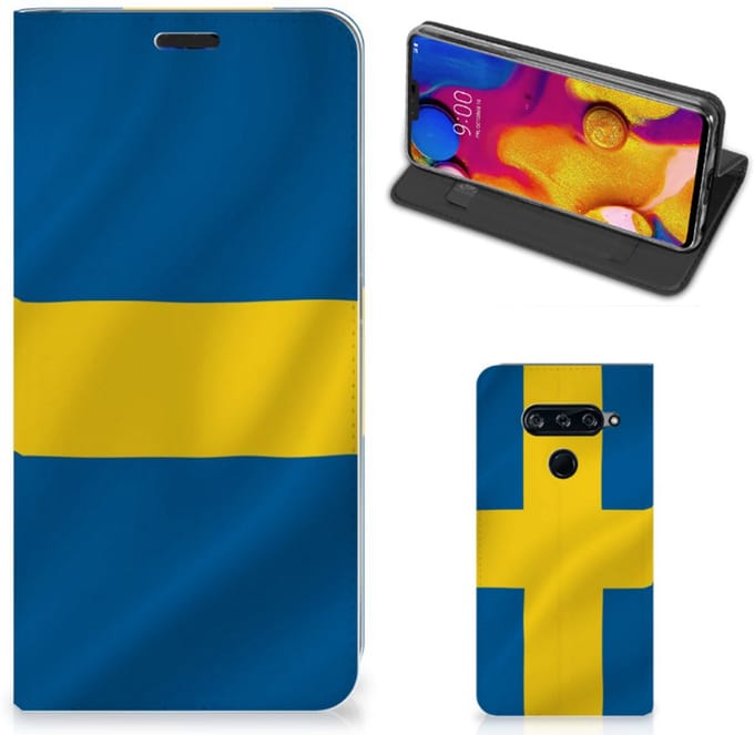 LG V40 Thinq Standcase Zweden