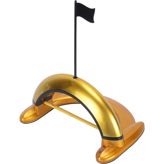 Golf Automatische Putting Cup Indoor Putting Hole Trainingshulpmiddelen Auto Terugkerende Mislukte Ballen beige