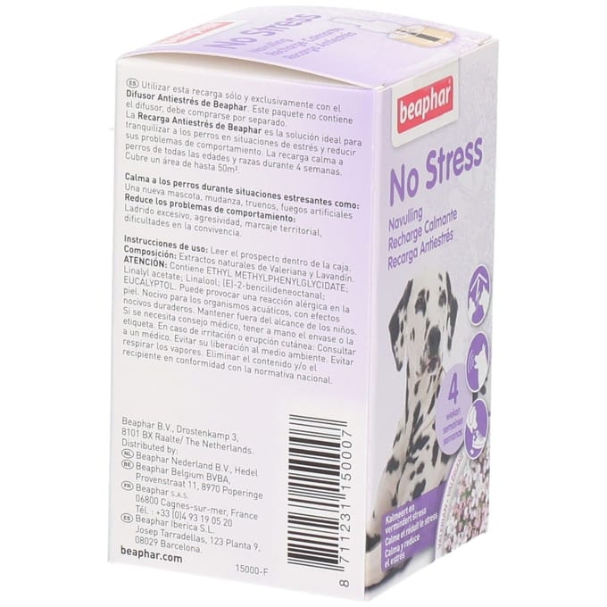 Beaphar No Stress Navulling hond