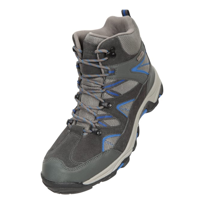 Mountain Warehouse Heren Rapid Suede Wandelschoenen (Donkergrijs)