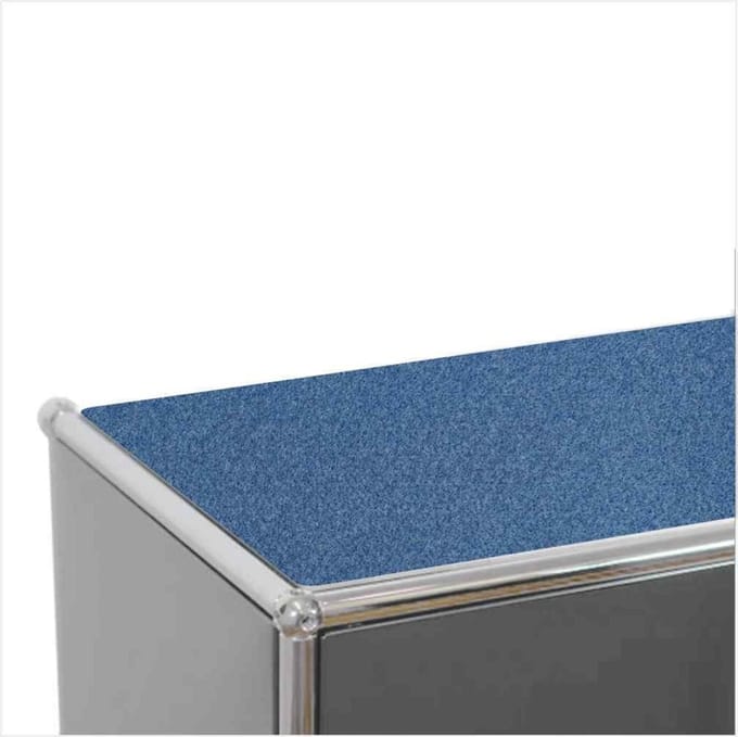 Vilten kussen Yale 73,5 x 33,5 cm voor USM Haller incl. antislipmat