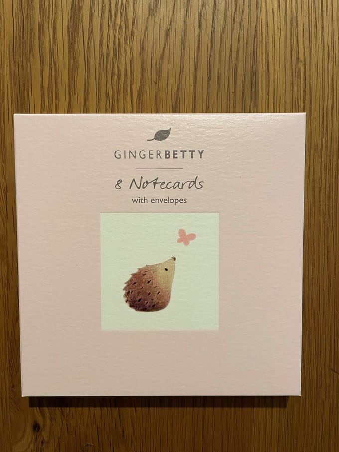 Ginger Betty kaartenmapje Vogels en Egel