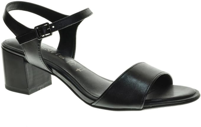 Zwarte Haksandalen Tamaris maat 39