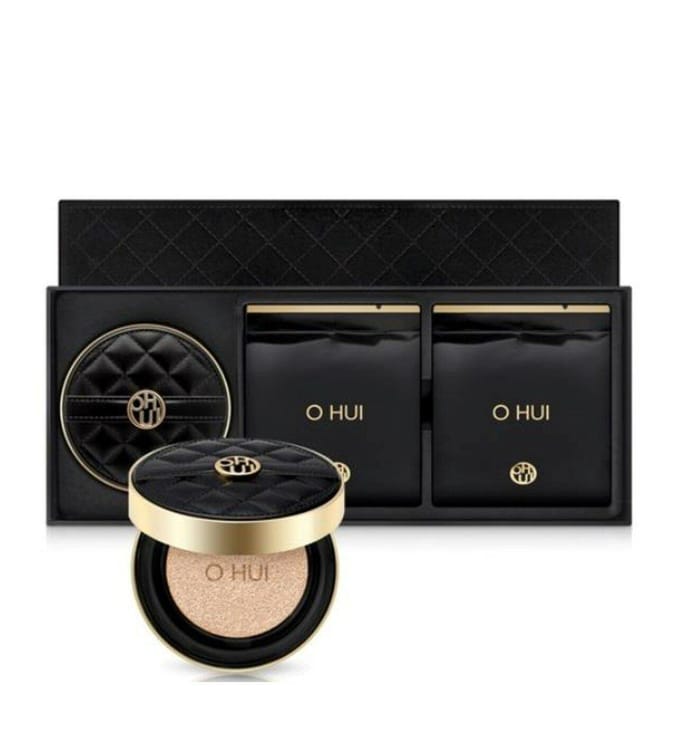 O HUI Ultimate Cover Mesh Cushion Set Spécial 01 Beige Lait 3 articles+CADEAU ALÉATOIRE black
