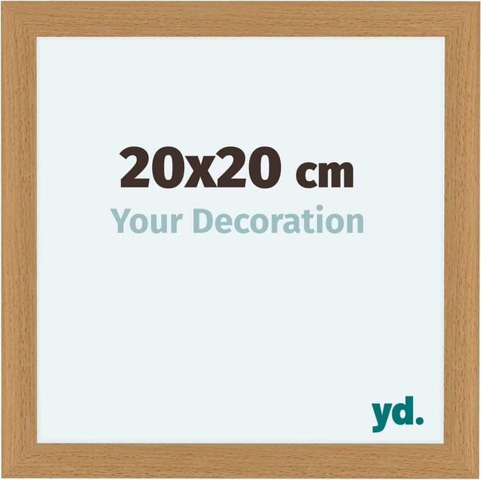 Your Decoration - Fotolijst 20x20 cm - MDF - Beuken - Como