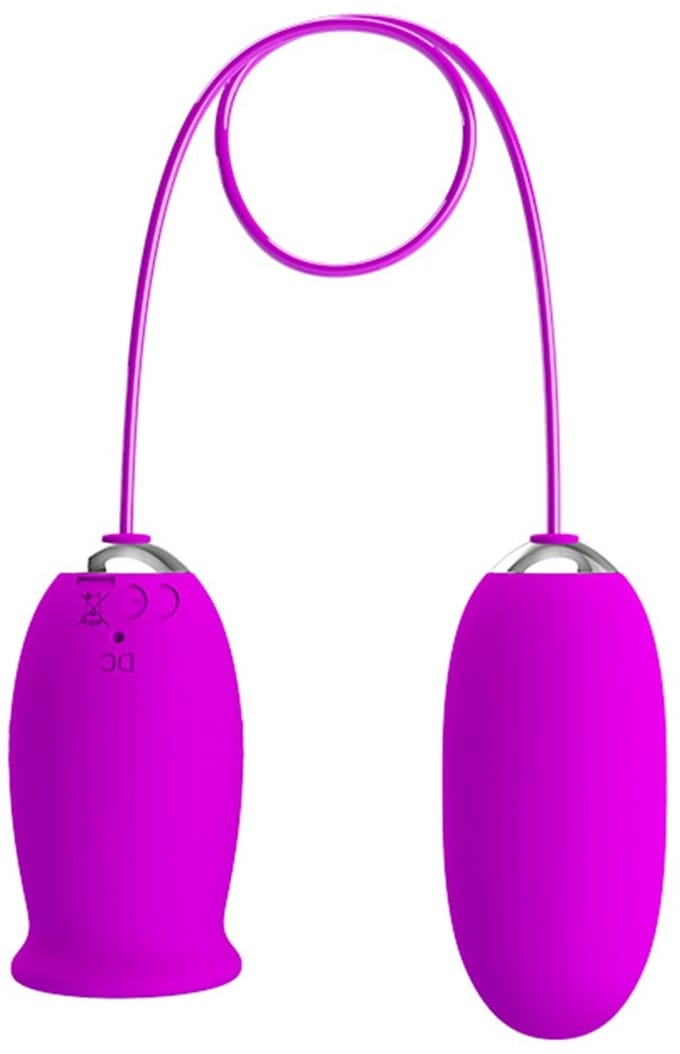 Pretty Love Daisy Vibrerend Eitje - Paars