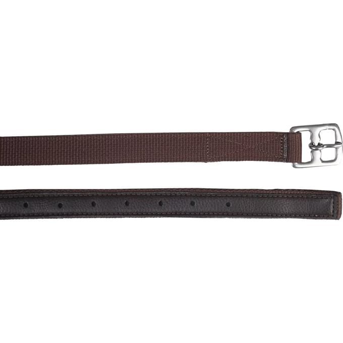 Horka Beugelriemen  Nylon - Brown-silver - 115 Cm