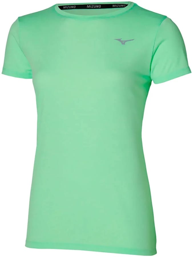 Mizuno Core Impulse T-shirt Met Korte Mouwen Groen S Vrouw