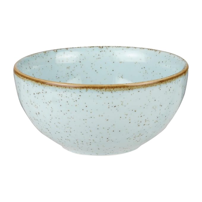 Churchill Stonecast ronde soepkommen blauw 13,2cm (12 stuks)