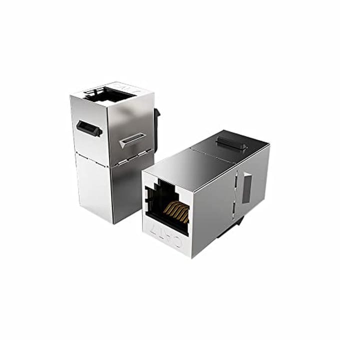 5 Stuks Cat7 Keystone Coupler voor Snelle Ethernet Verbindingen tot 10Gbps