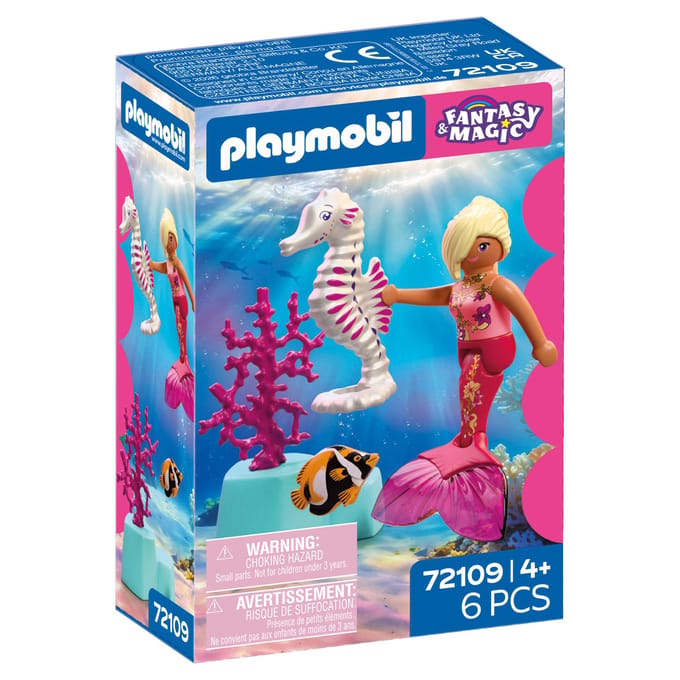 Playmobil 72109 Zeemeermin Met Zeepaardje