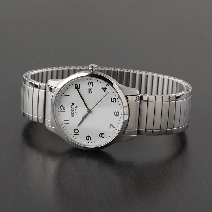 Boccia Titanium 3616.01 Heren Horloge 40 mm