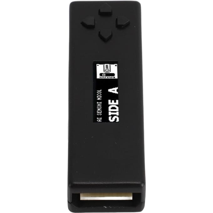 Voor FDSkey Disk System Drive Emulator Professionele Emulator Drive met Organische Lichtemitterende Diode zwart