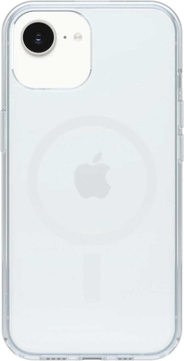 Otterbox Symmetry Clear Magsafe Backcover Apple iPhone 17e, iPhone 16e, iPhone 15, iPhone 14, iPhone 13 Transparant Inductieve lading, MagSafe compatible