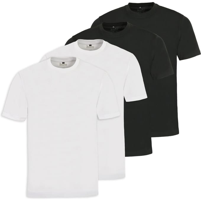 hajo T-shirt Verpakking van 4