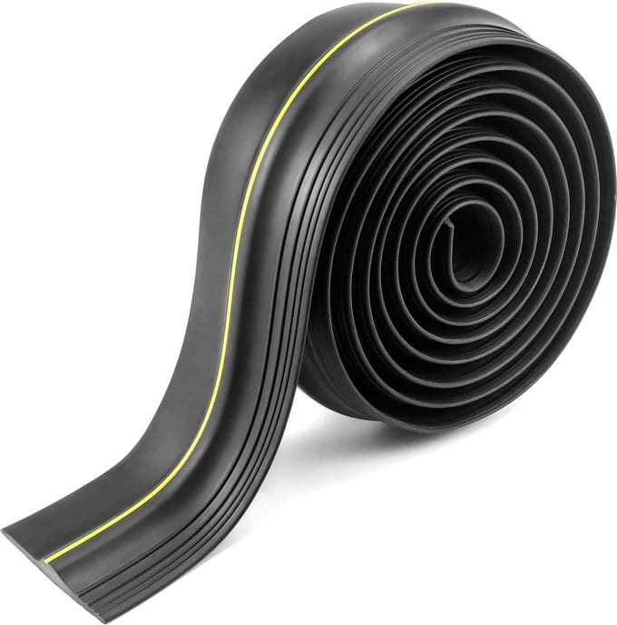 Garagedeur Drempelafdichting - 6M Rubber Weerbestendig