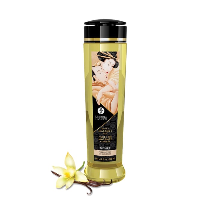 Shunga - Massageolie - Desire Vanilla - Vanille