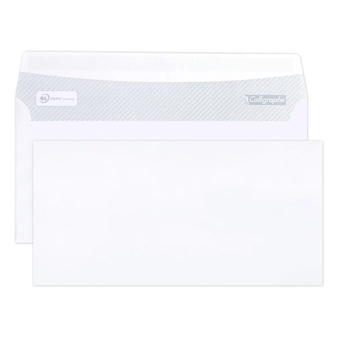 Zelfklevende envelop 110x220 Calligraphe (x500)