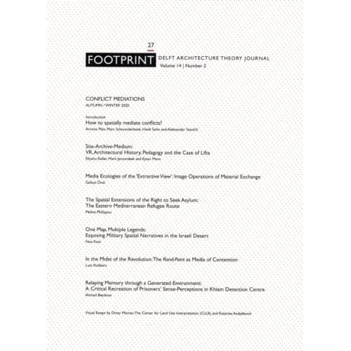 Conflict Mediations - Footprint Journal