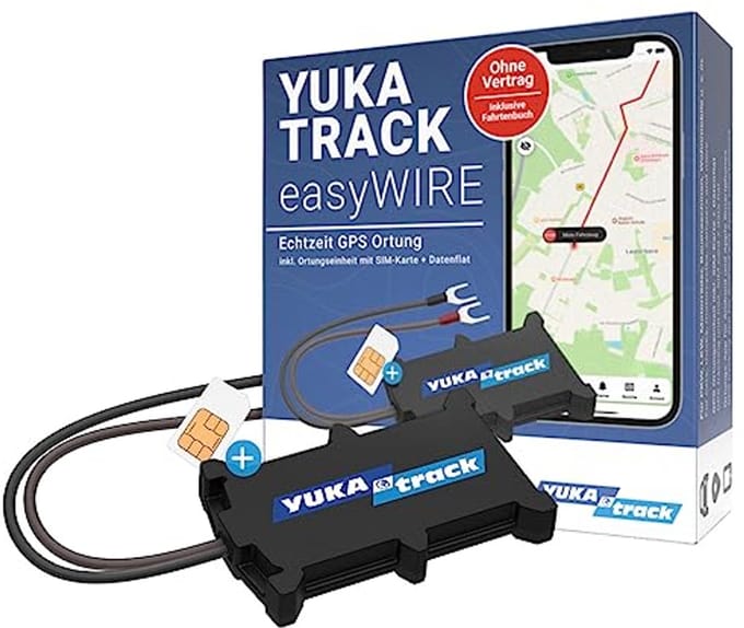 GPS Auto Tracker met SIM en Data Flat - Volg je voertuig in real-time