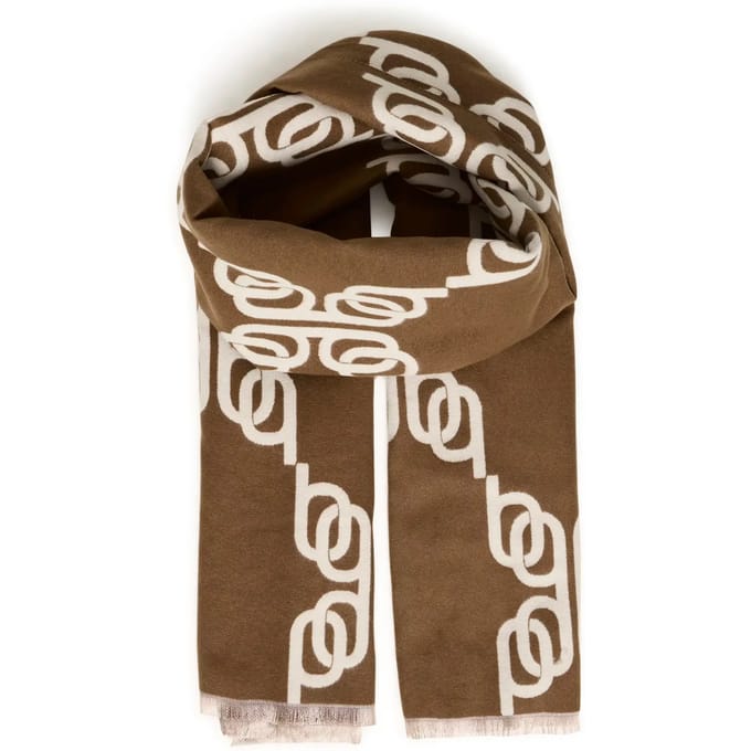 b.young - BYVILEOPARD LOGO SCARF - Dames - Sjaals