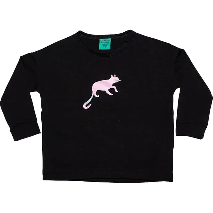 Meisjes-T-shirt met lange mouwen Raspberry Republic