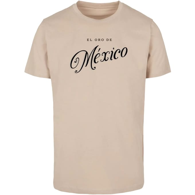 Mister Tee - Mexico Salt Sip Lime Heren Tshirt - M - Creme