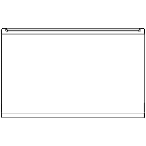 AEG glazen plank, kompleet, 458.5x287mm 2651093235