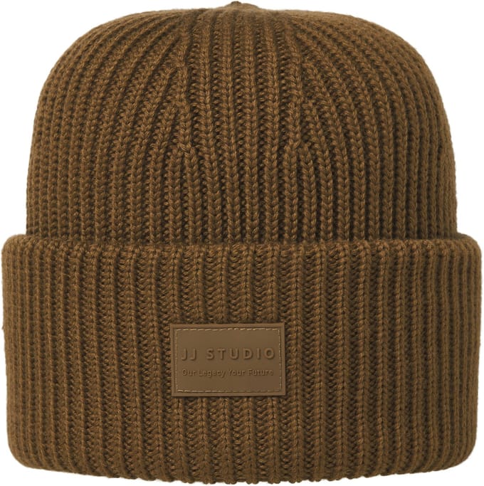 JACK&JONES - JACHAKKAI BEANIE JNR - Jongens - Kinder Muts Gebreid - Maat L/XL