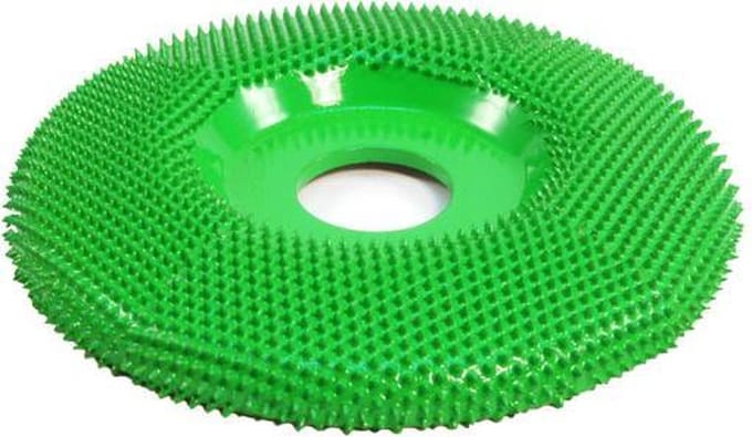 Saburr Power carving wheel 100 mm, flat, coarse