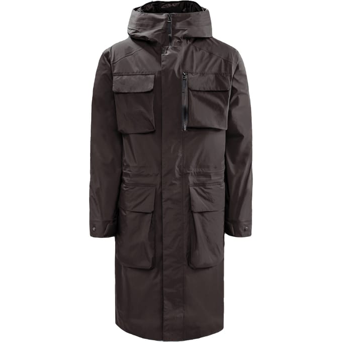 Jack Wolfskin Tech Lab Hudson Uards Heren Bruin Parka Jas