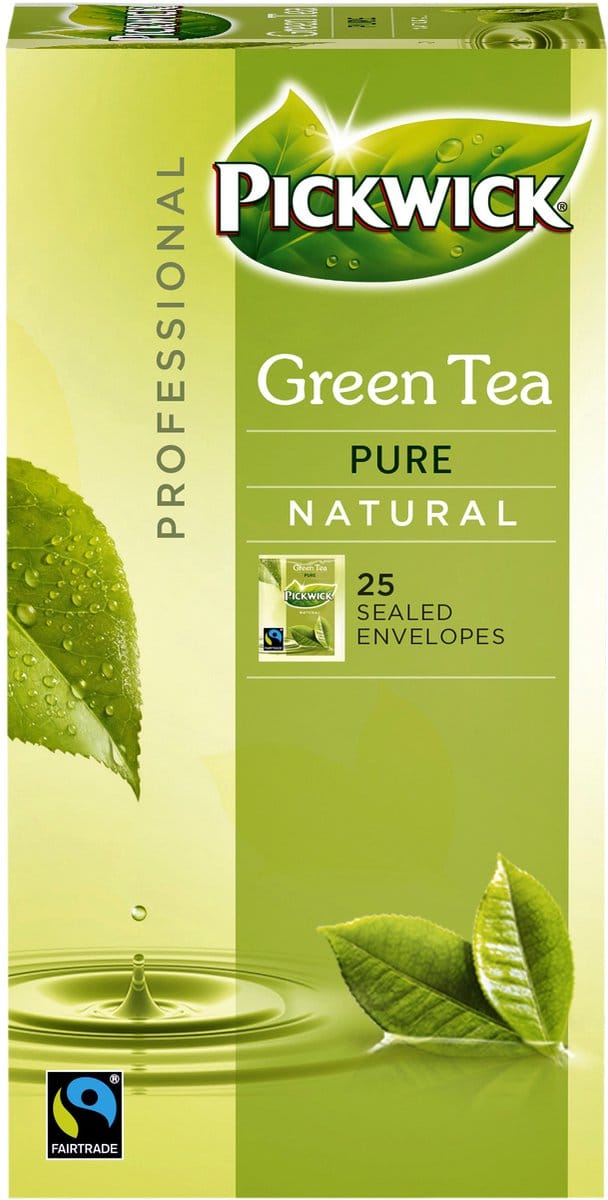 Pickwick - Professional Green Tea Pure - 3x 25 zakjes