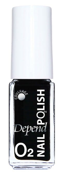 Depend Cosmetic | Nagellak| Nailpolish | O2 |zwart| 039 | 5 ML