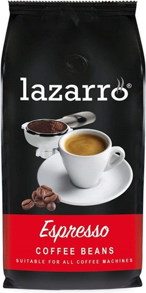 Lazarro espresso koffiebonen - 8x1kg
