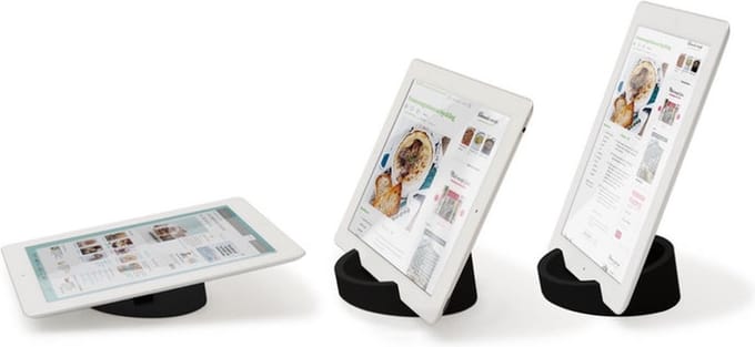 Bosign tablet standaard - tablet houder - tablet stand voor iPad en tablet - zwart